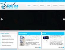 Tablet Screenshot of devinemedihealth.com